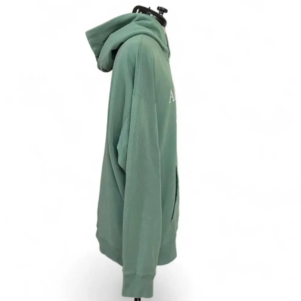 Abercrombie & Fitch soft fleece green hoodie in XL